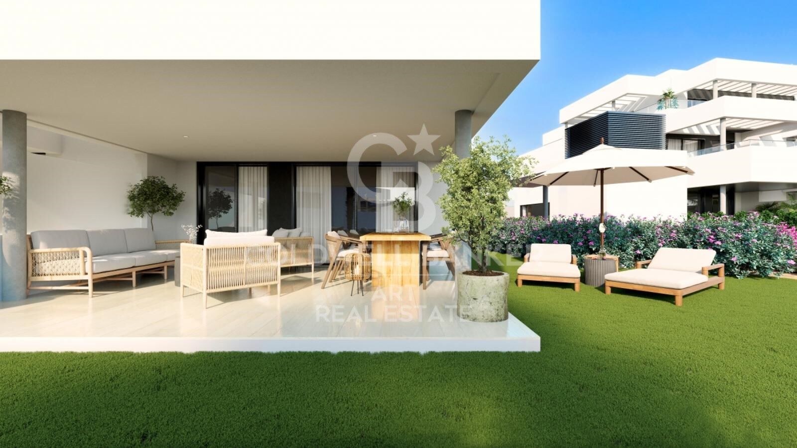 Apartamento en Casares, Málaga, España 3 dormitorios, 121 m2 No. 158794