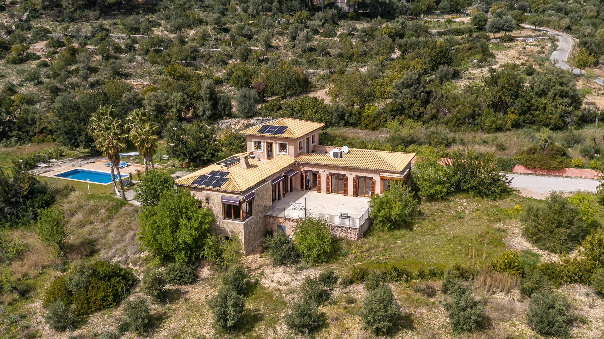 Finca in Bunyola, Mallorca, Spain 6 bedrooms, 380 sq.m. No. 160927