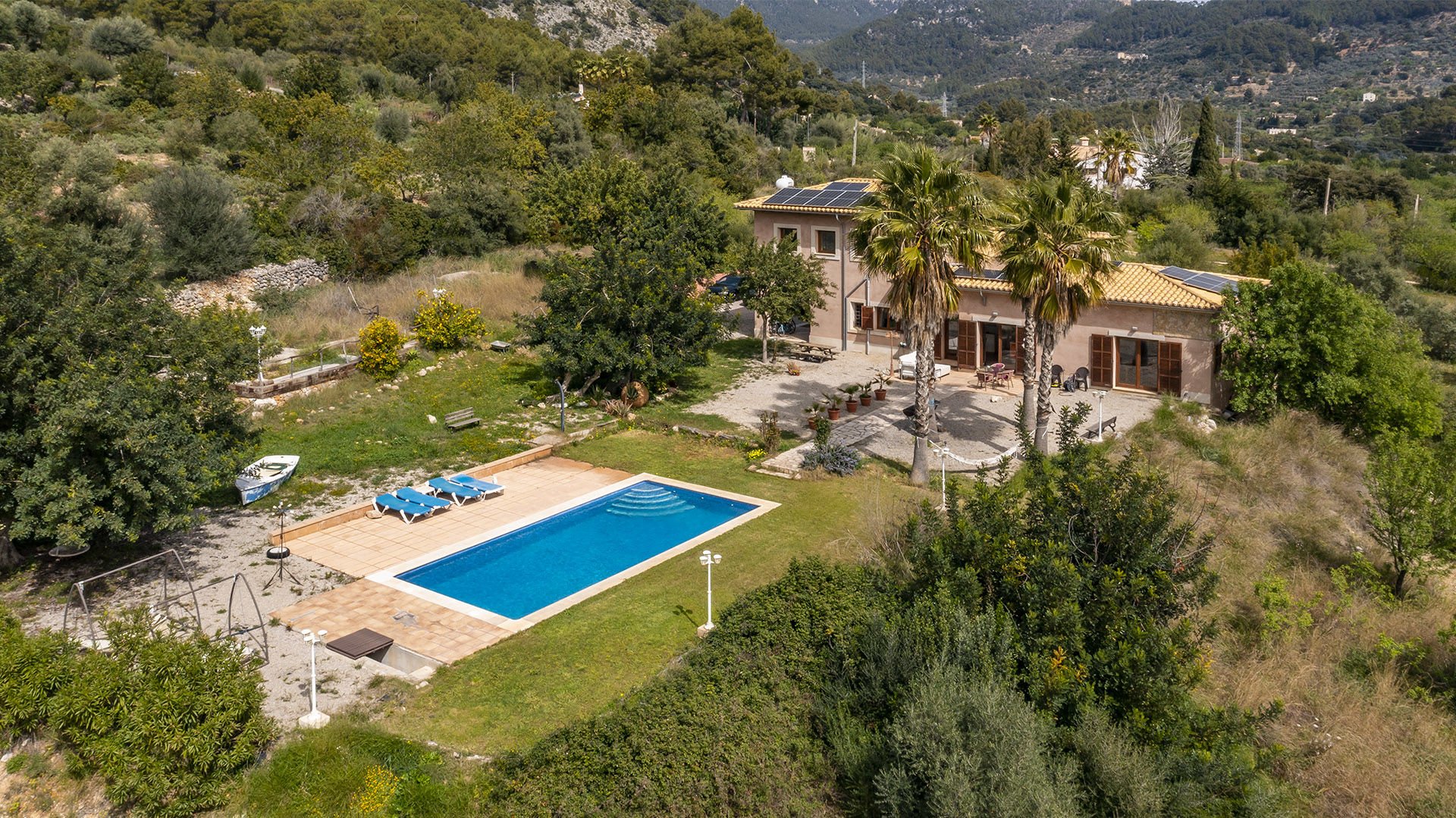 Finca in Bunyola, Mallorca, Spain 6 bedrooms, 380 sq.m. No. 160927