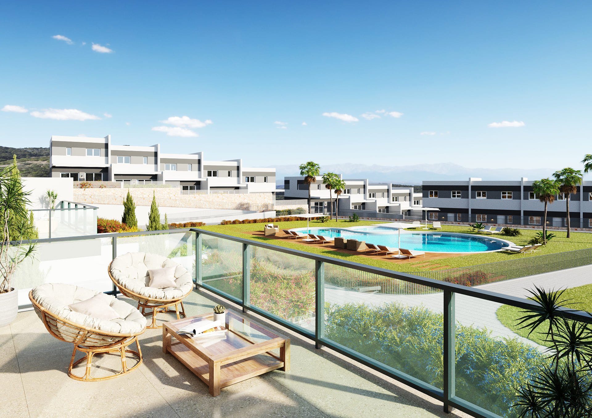 Casa adosada en Finestrat, Alicante, España 3 dormitorios, 115 m2 No. 163195