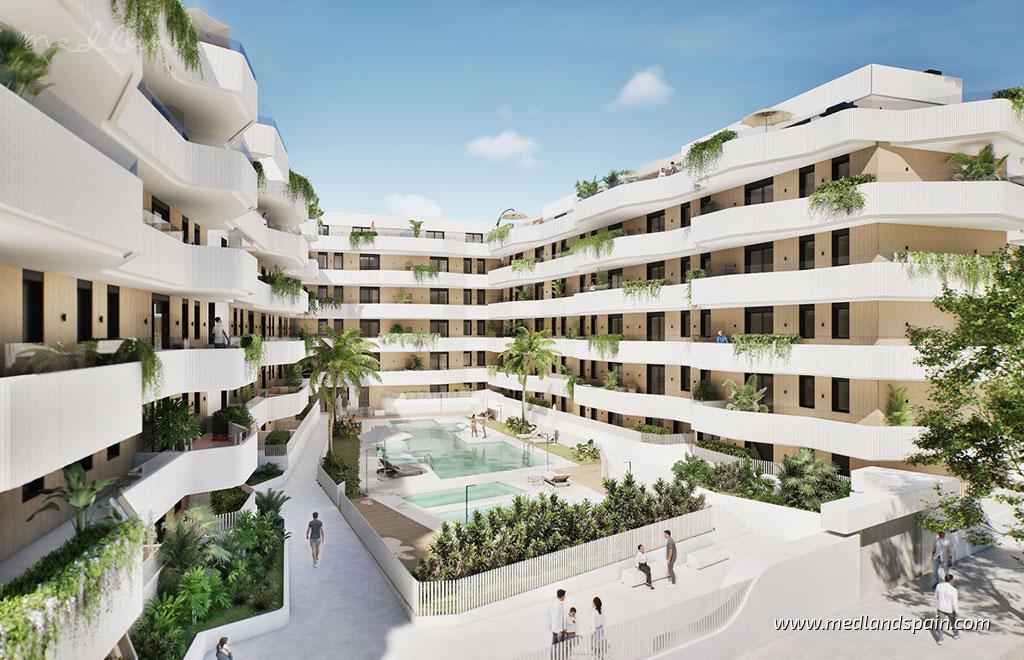 Apartament w Mijas Costa, Malaga, Hiszpania 3 sypialnie, 131 mkw. nr 108907
