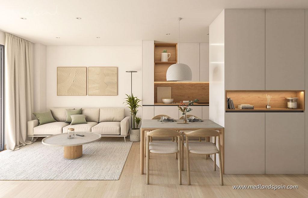 Apartament w Mijas Costa, Malaga, Hiszpania 3 sypialnie, 131 mkw. nr 108907
