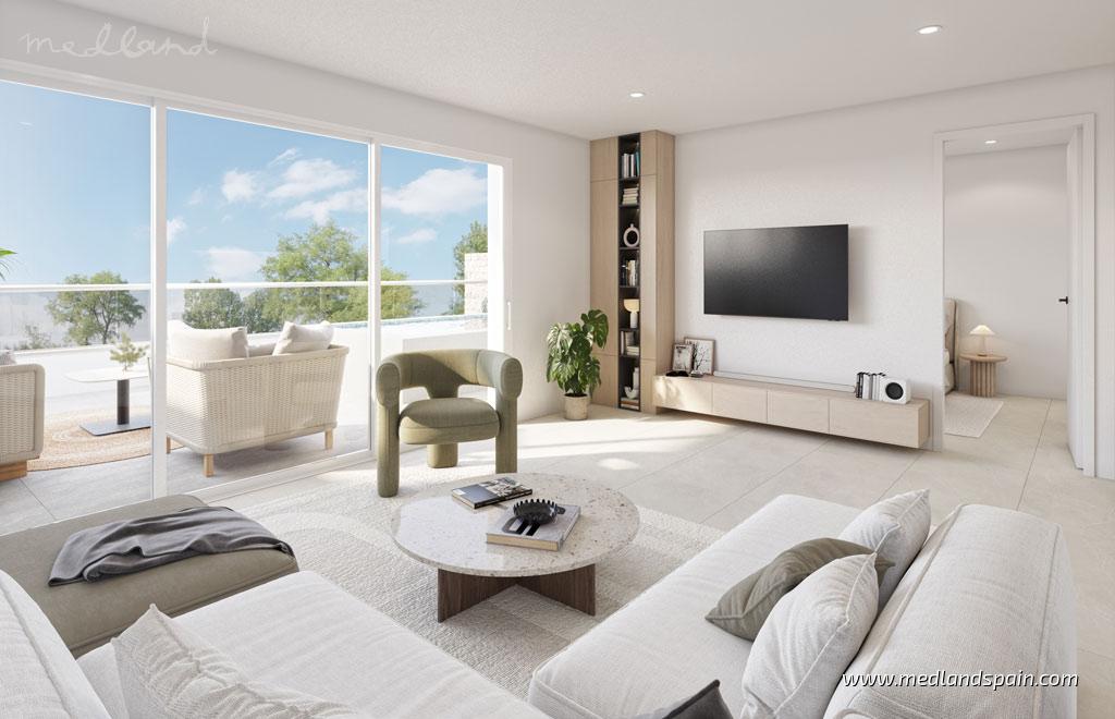 Huoneisto Pilar de la Horadada, Alicante, Espanja 2 makuuhuonetta, 103 m2 No. 108899