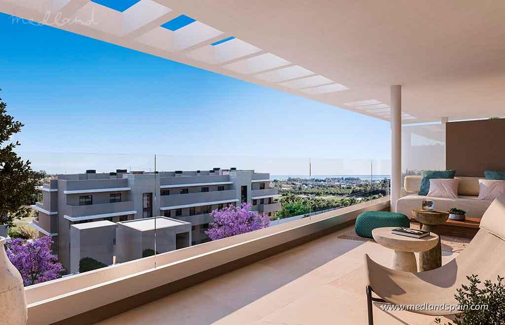 Apartament w Estepona, Malaga, Hiszpania 2 sypialnie, 103 mkw. nr 72858