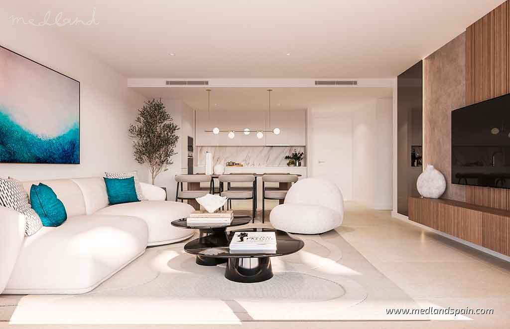 Apartament w Estepona, Malaga, Hiszpania 2 sypialnie, 103 mkw. nr 72858