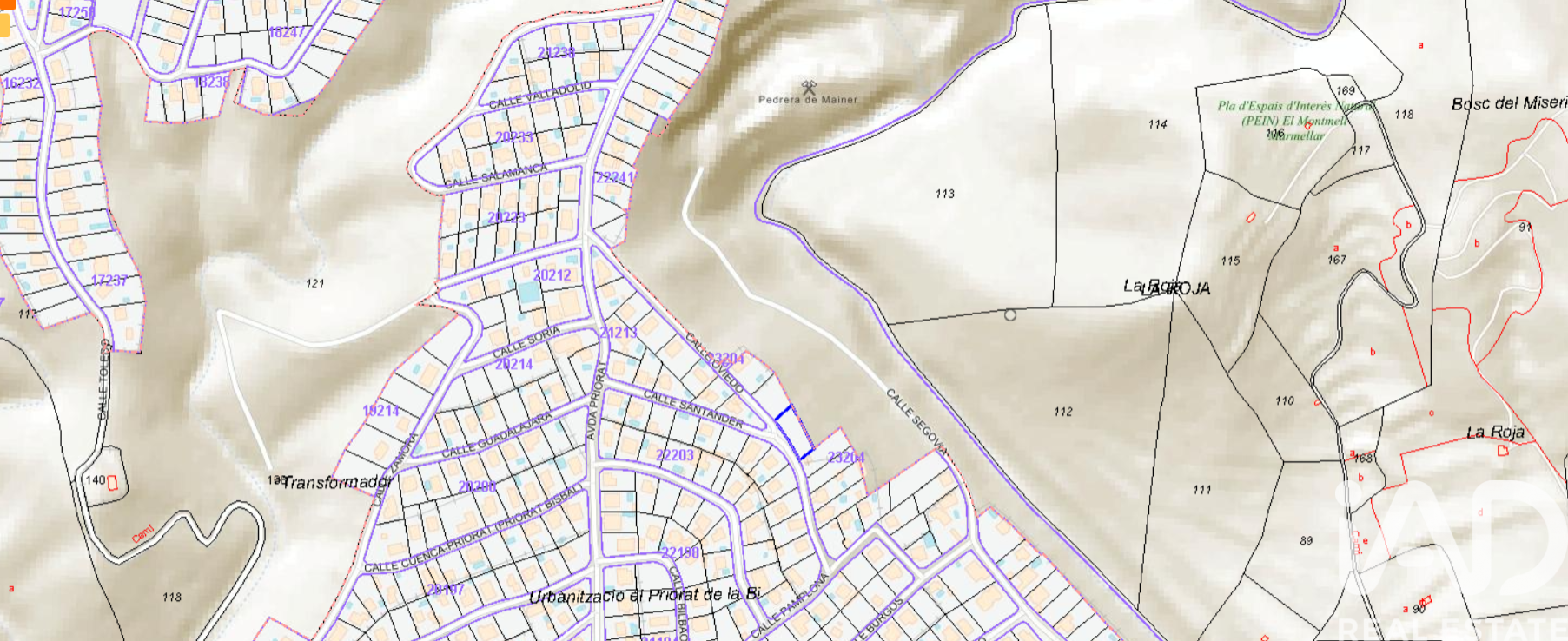 Land plot in La Bisbal Del Penedes, Tarragona, Spain 636 sq.m. No. 185272