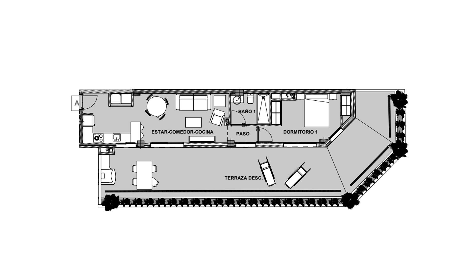 Apartment in Alegria Alicante III Jazmin, Alicante, Spain 1 bedroom, 139.7 sq.m. No. 147089