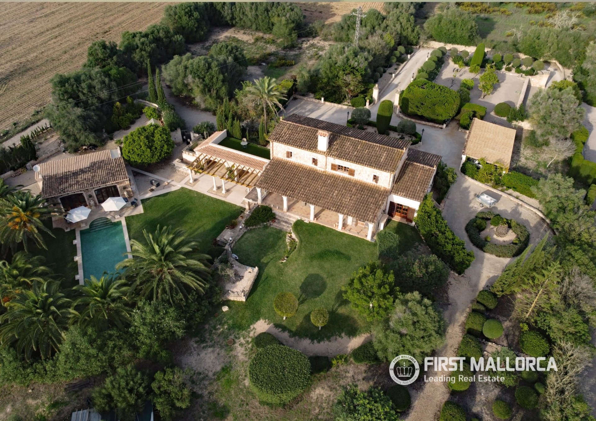 Finca in Porreres, Mallorca, Spanien 4 Schlafzimmer, 412 m2 Nr. 196354