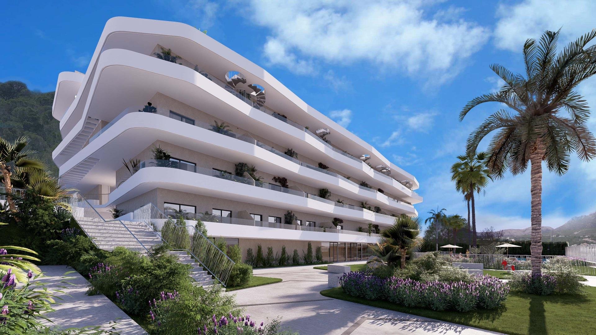 Lägenhet i La Nucia, Alicante, Spanien 72 kvm. Nr. 165599