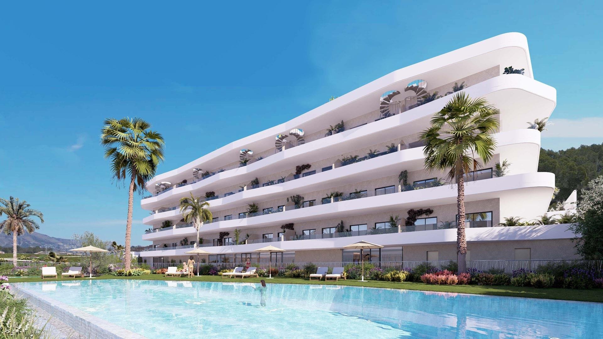 Lägenhet i La Nucia, Alicante, Spanien 72 kvm. Nr. 165599