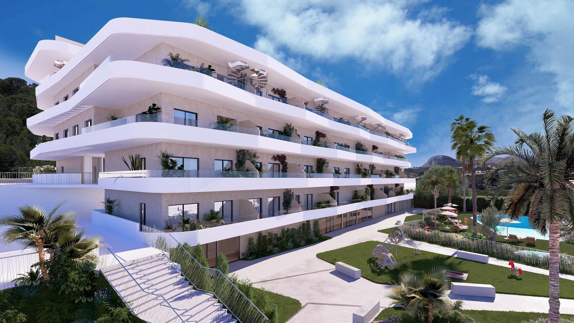 Lägenhet i La Nucia, Alicante, Spanien 72 kvm. Nr. 165599