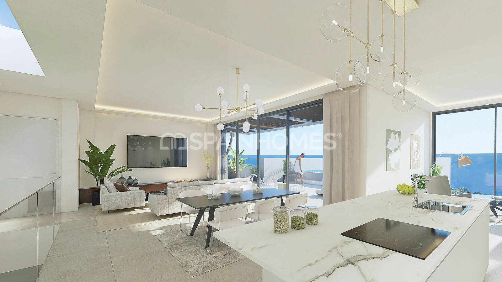 Villa a Benalmadena, Malaga, Spagna 4 camere da letto, 191 mq. N° 48347