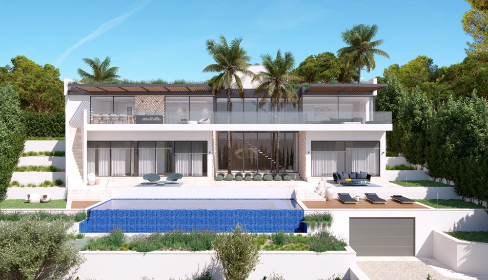 Huvila El Camp De Mar, Mallorca, Espanja 4 makuuhuonetta, 425 m2 No. 103892
