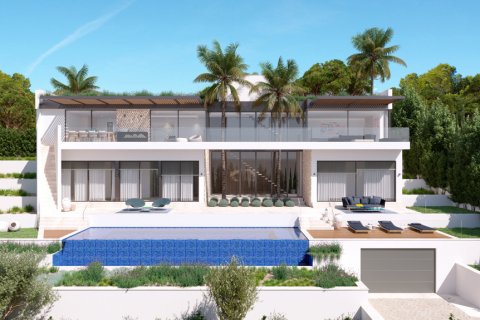 Huvila El Camp De Mar, Mallorca, Espanja 4 makuuhuonetta, 425 m2 No. 103892
