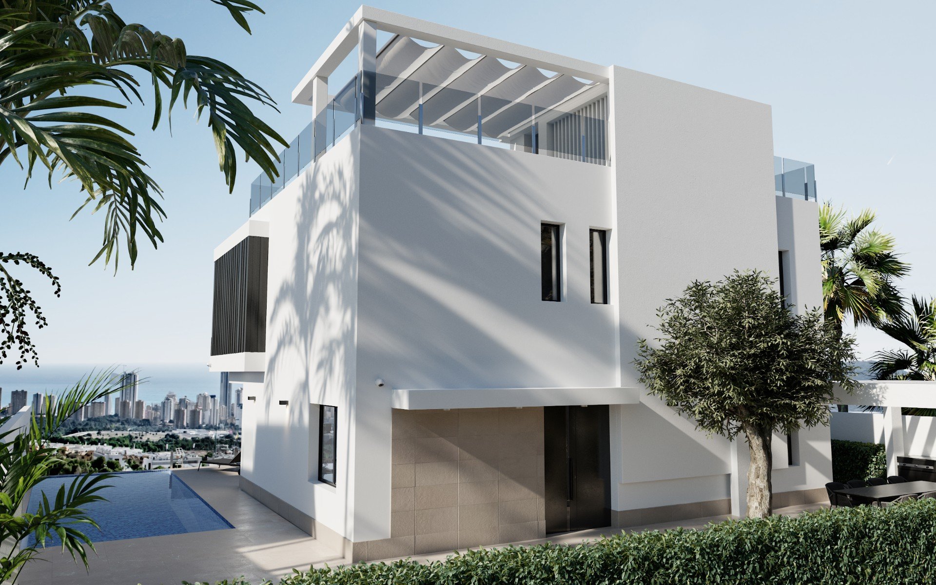 Villa à Benidorm, Alicante, Espagne 4 chambres, 447 m2 No. 180803