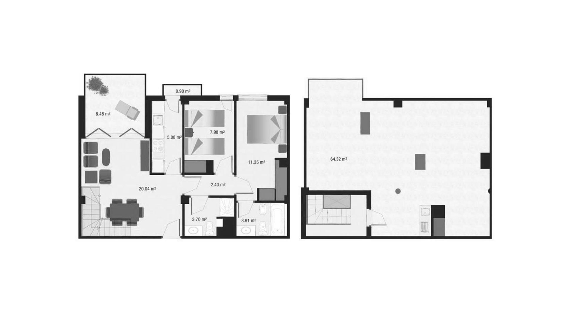 Penthouse in Spa Valley II, Archena, Murcia, Spain 2 bedrooms, 162.23 sq.m. No. 147075