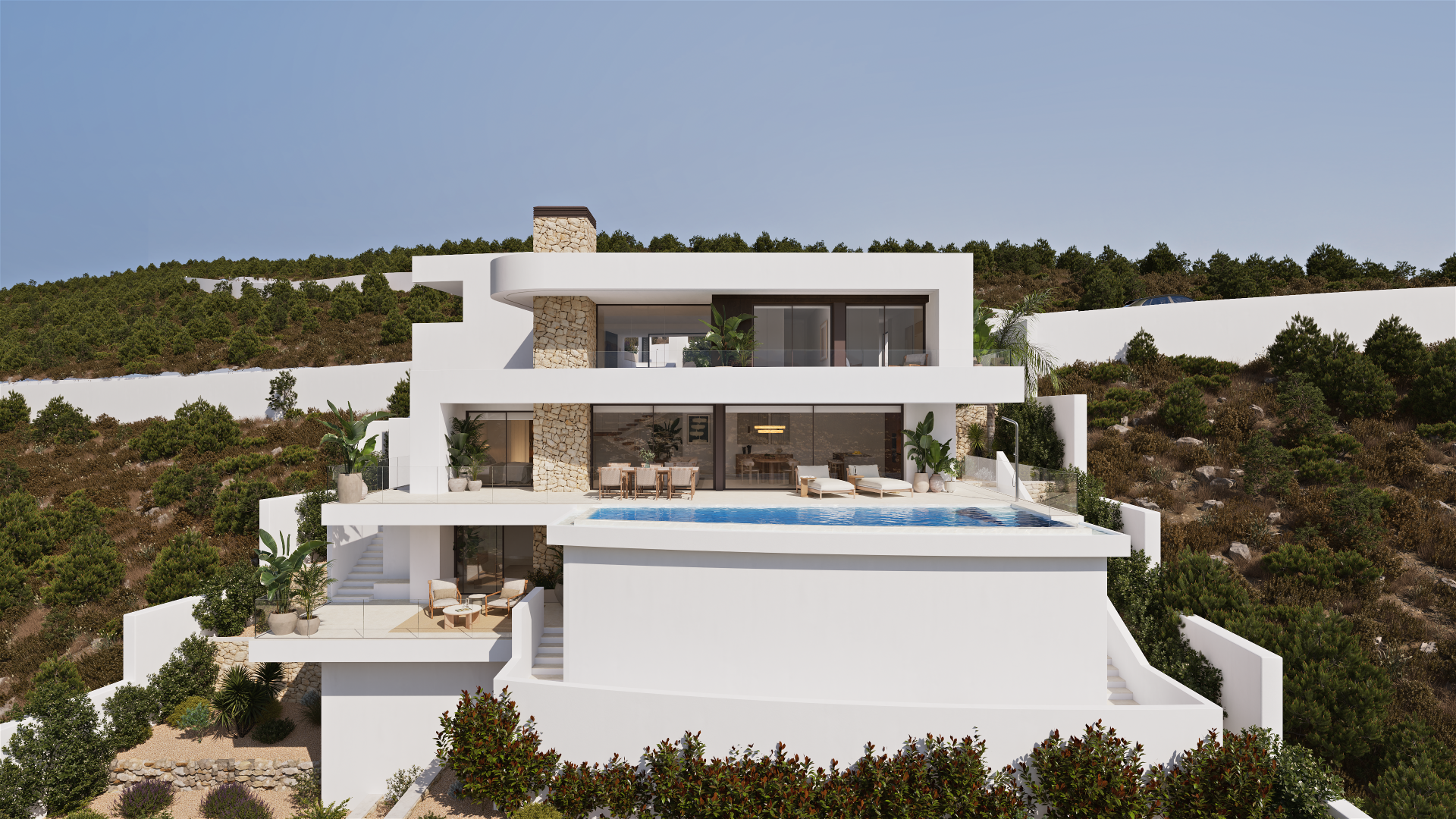 Villa en Benitachell, Alicante, España 3 dormitorios, 228 m2 No. 181750