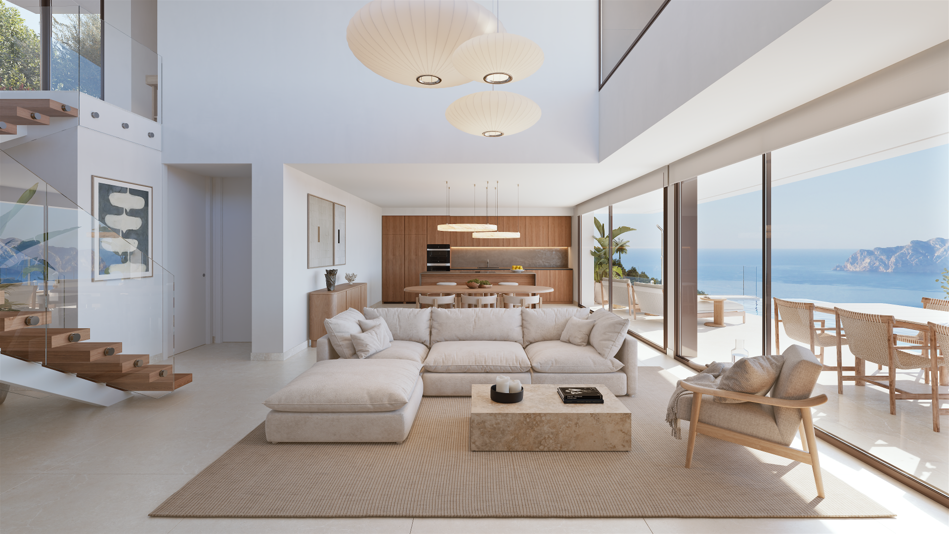 Villa en Benitachell, Alicante, España 3 dormitorios, 228 m2 No. 181750