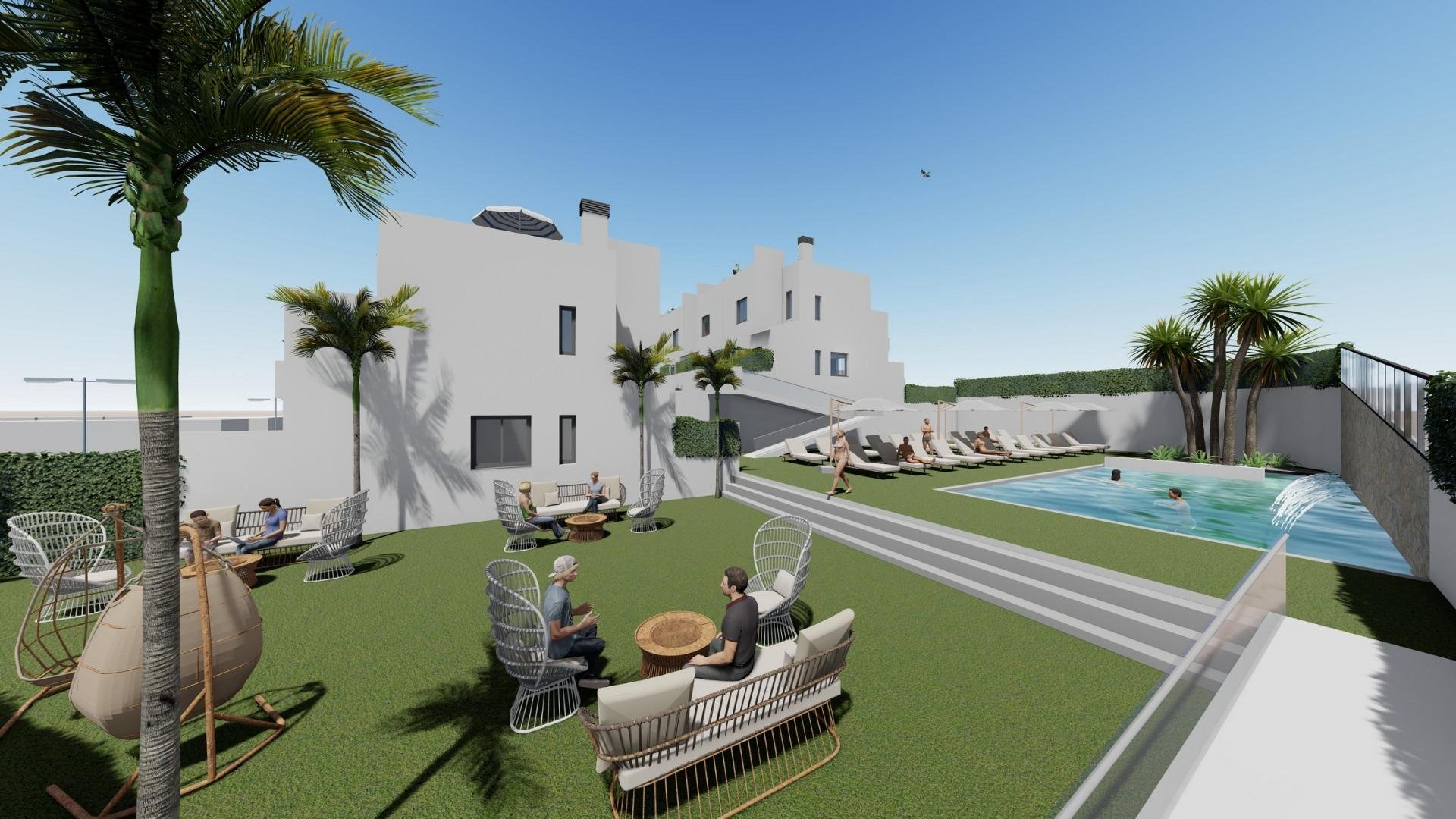 Tvåvåningslägenhet i Cox, Alicante, Spanien 2 sovrum, 81 kvm. Nr. 134694