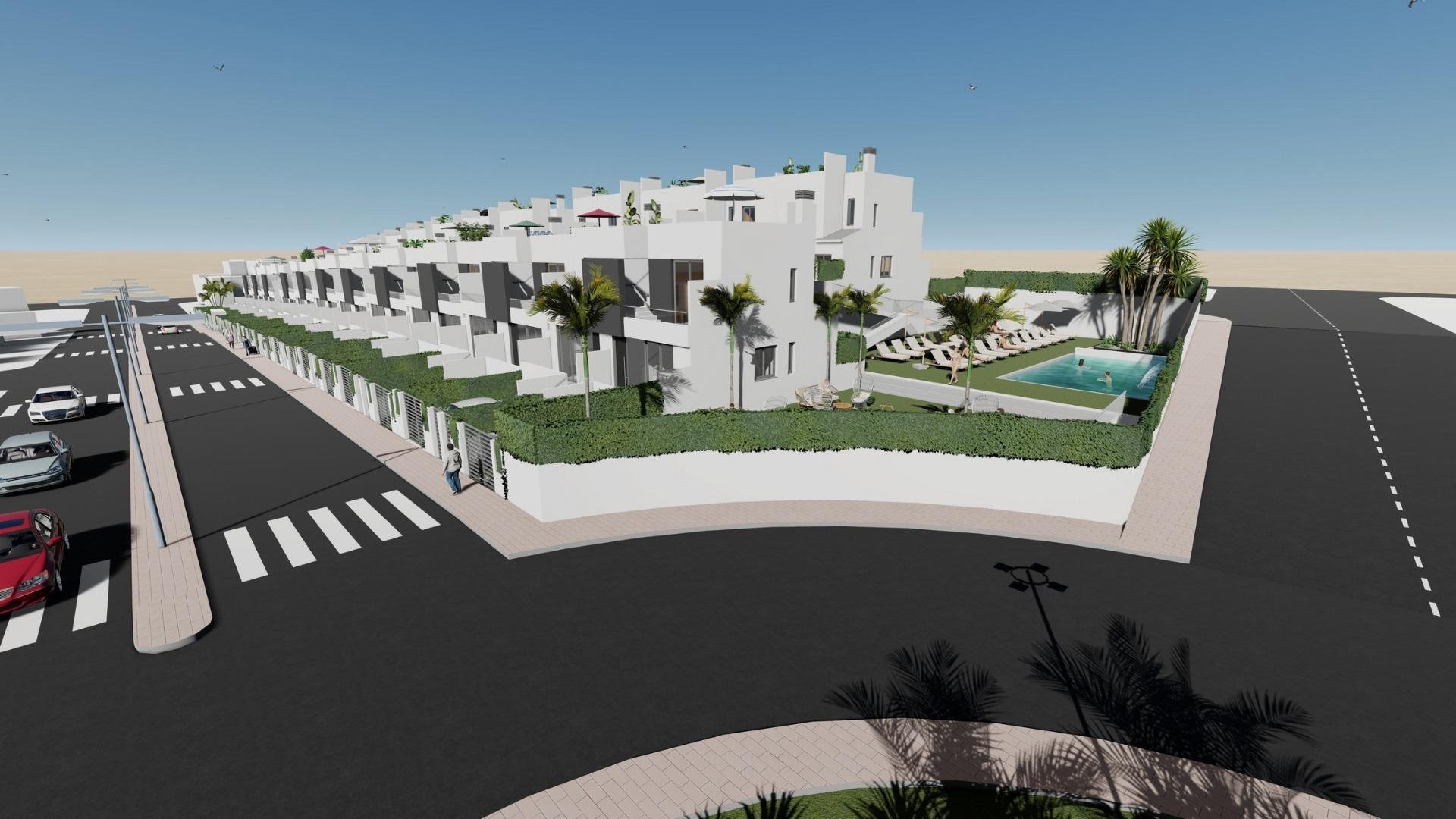 Tvåvåningslägenhet i Cox, Alicante, Spanien 2 sovrum, 81 kvm. Nr. 134694