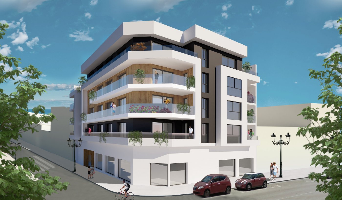 Apartment in Guardamar del Segura, Alicante, Spain 3 bedrooms, 100 sq.m. No. 74723