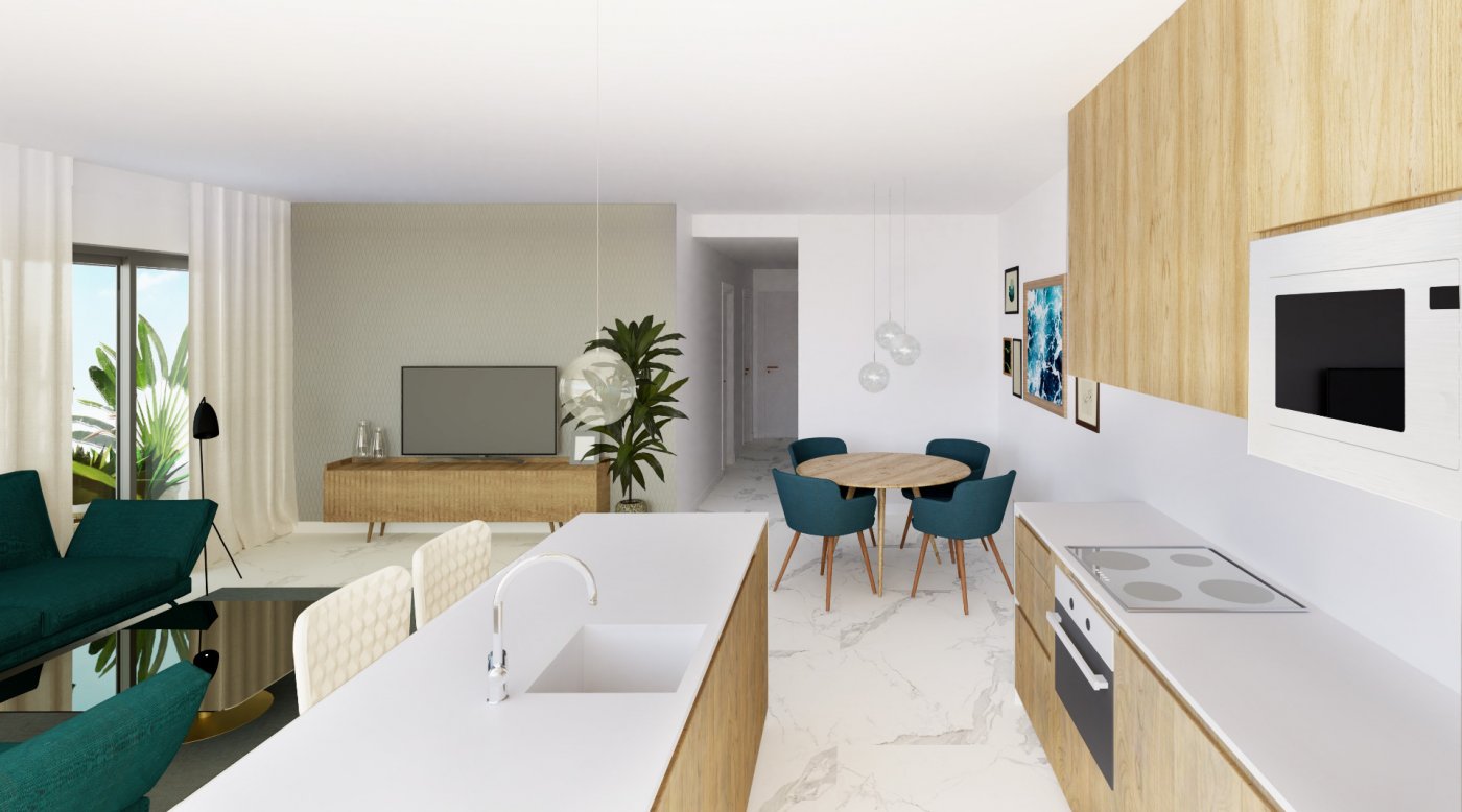 Apartment in Guardamar del Segura, Alicante, Spain 3 bedrooms, 100 sq.m. No. 74723