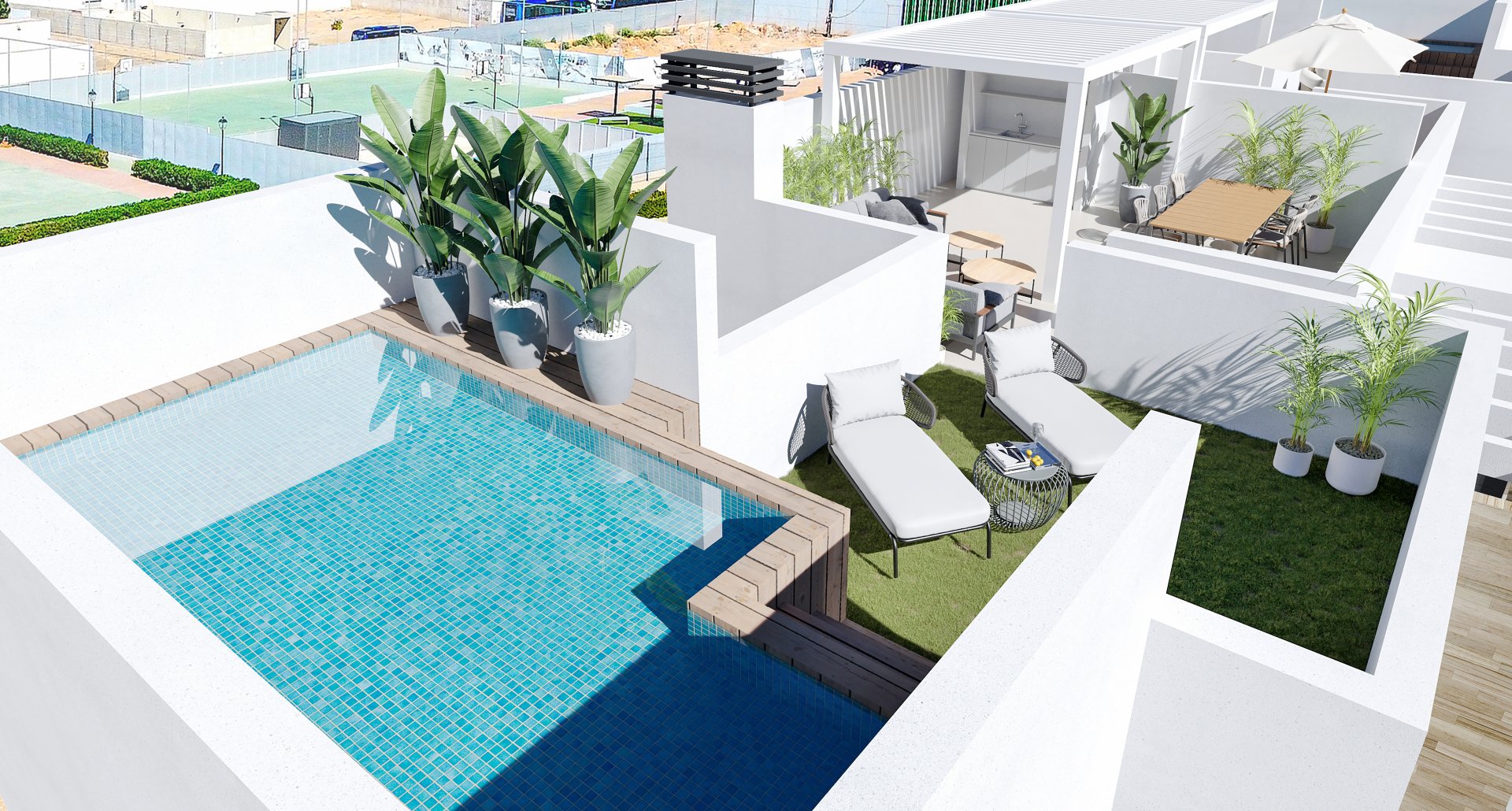 Dzīvoklis San Pedro del Pinatar, Murcia, Spānijā 2 istabas, 76 m2 Nr. 145113
