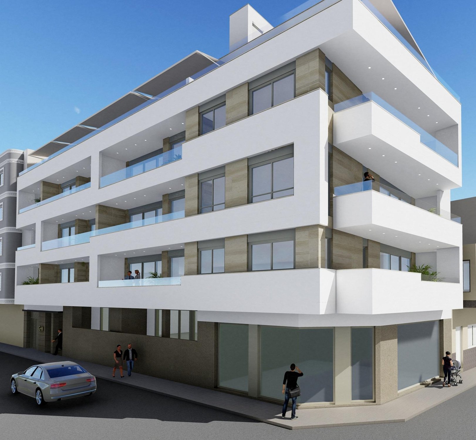 Apartamento en Torrevieja, Alicante, España 3 dormitorios, 122 m2 No. 141728