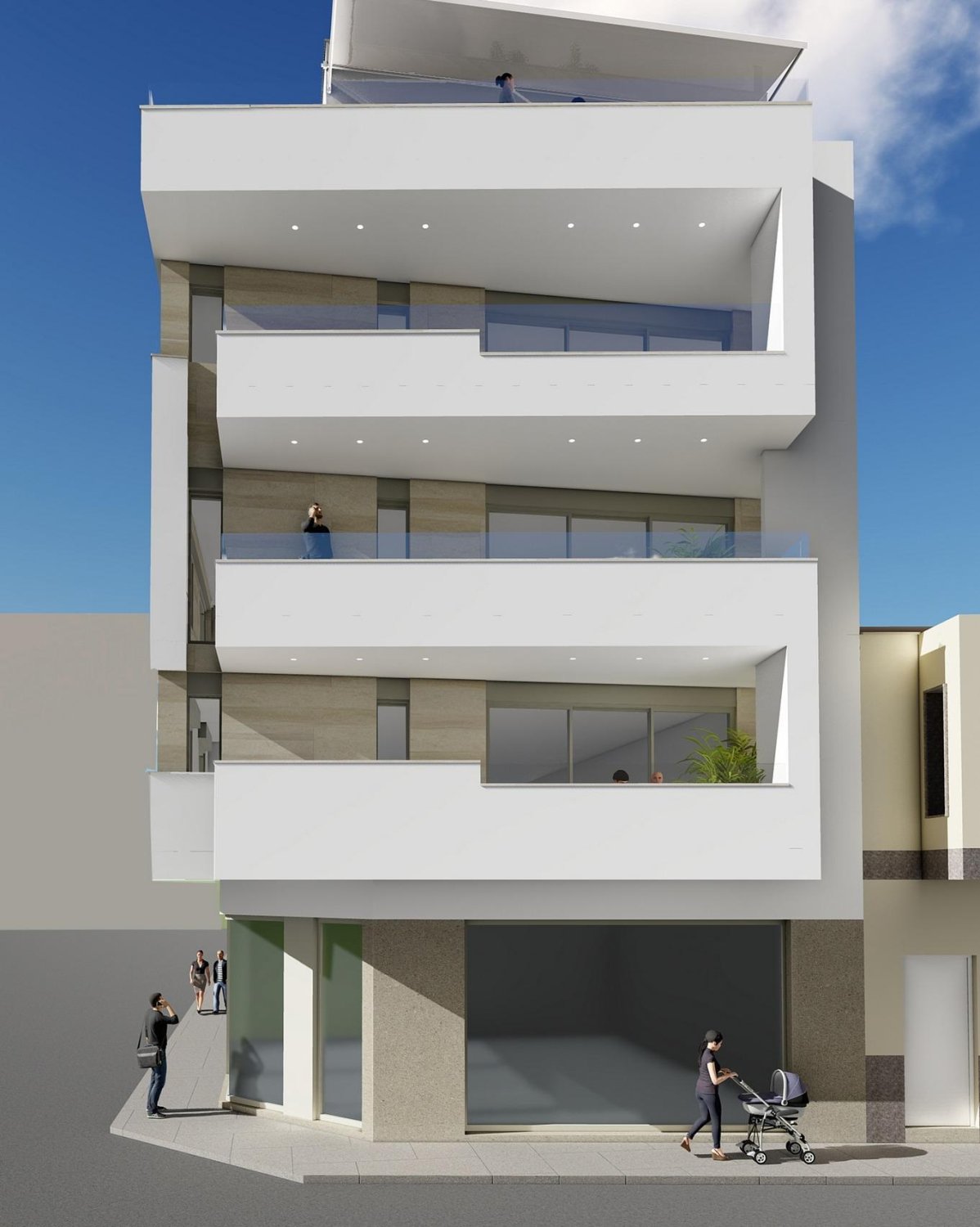 Apartamento en Torrevieja, Alicante, España 3 dormitorios, 122 m2 No. 141728