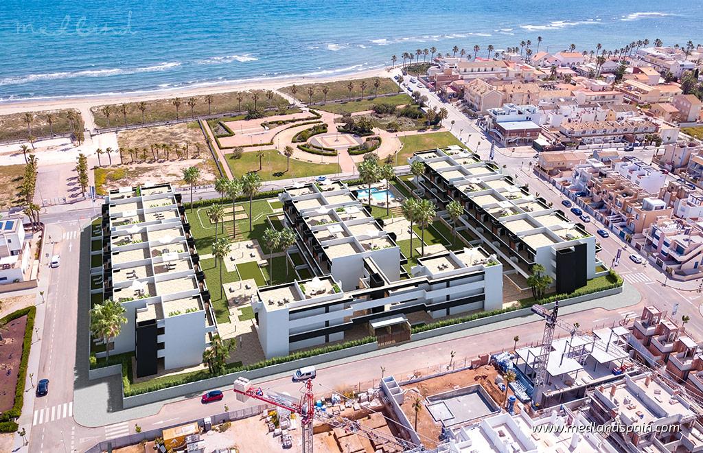 Huoneisto Torre de la Horadada, Alicante, Espanja 2 makuuhuonetta, 67 m2 No. 194045