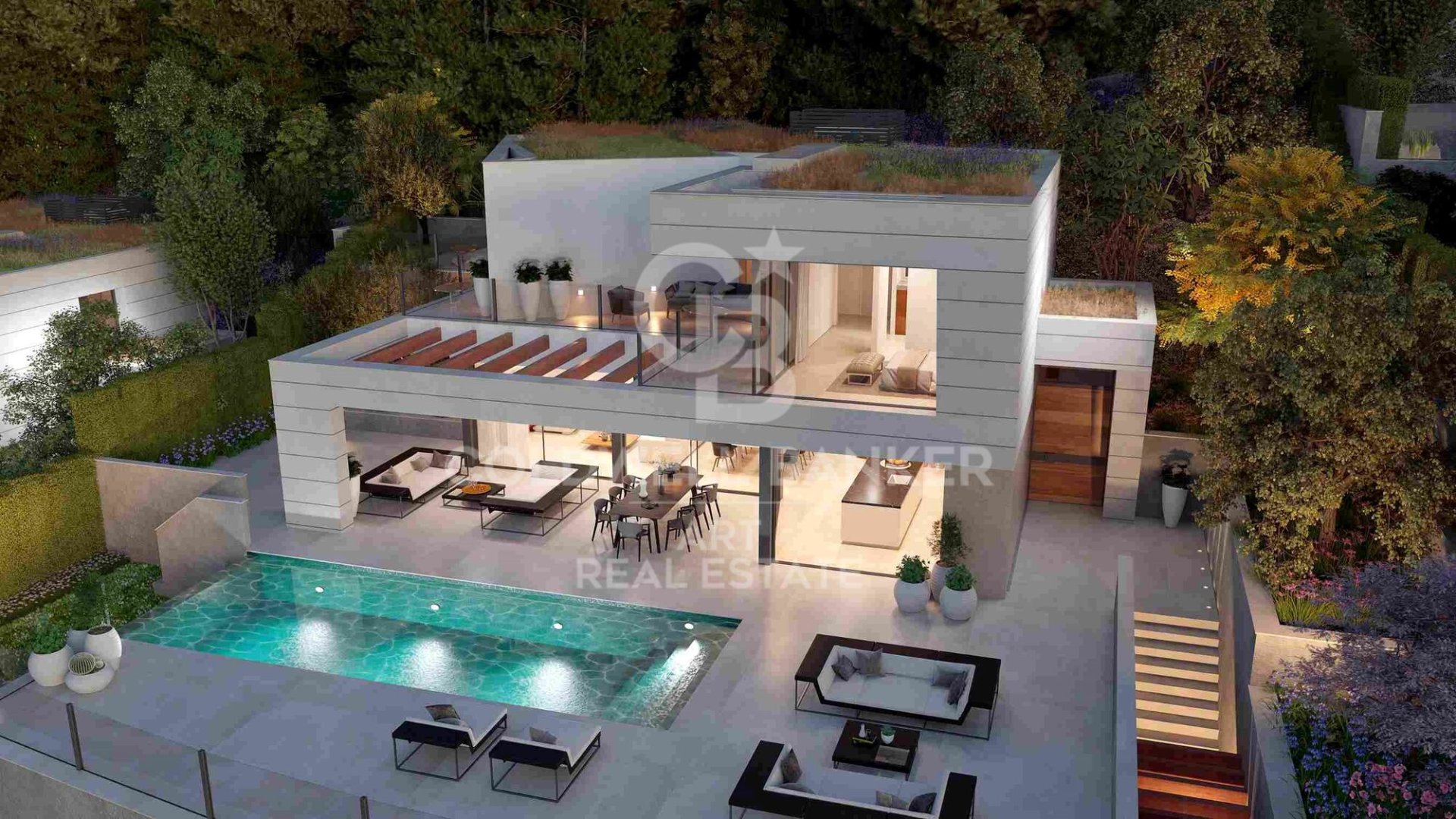 Villa in Malaga, Spain 4 bedrooms, 330 sq.m. No. 158603