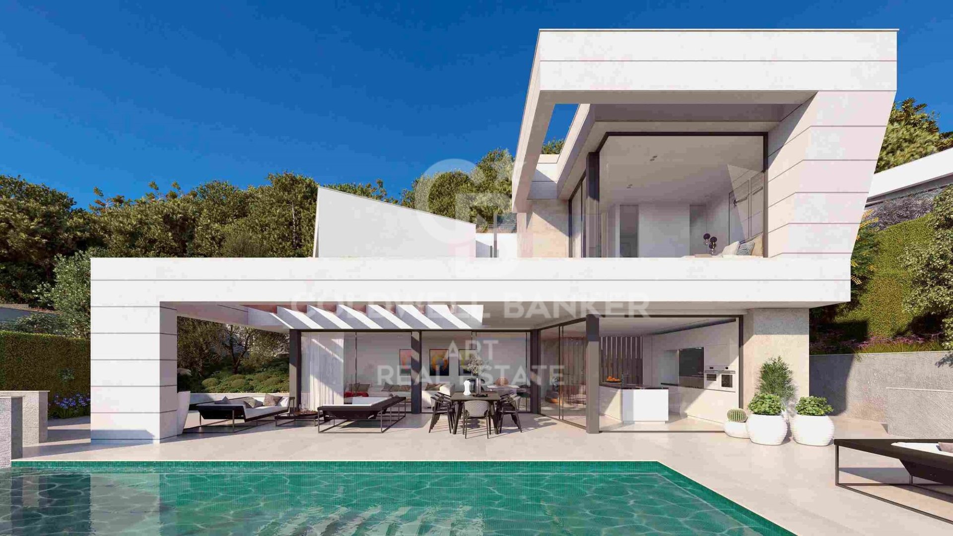 Villa in Malaga, Spain 4 bedrooms, 330 sq.m. No. 158603