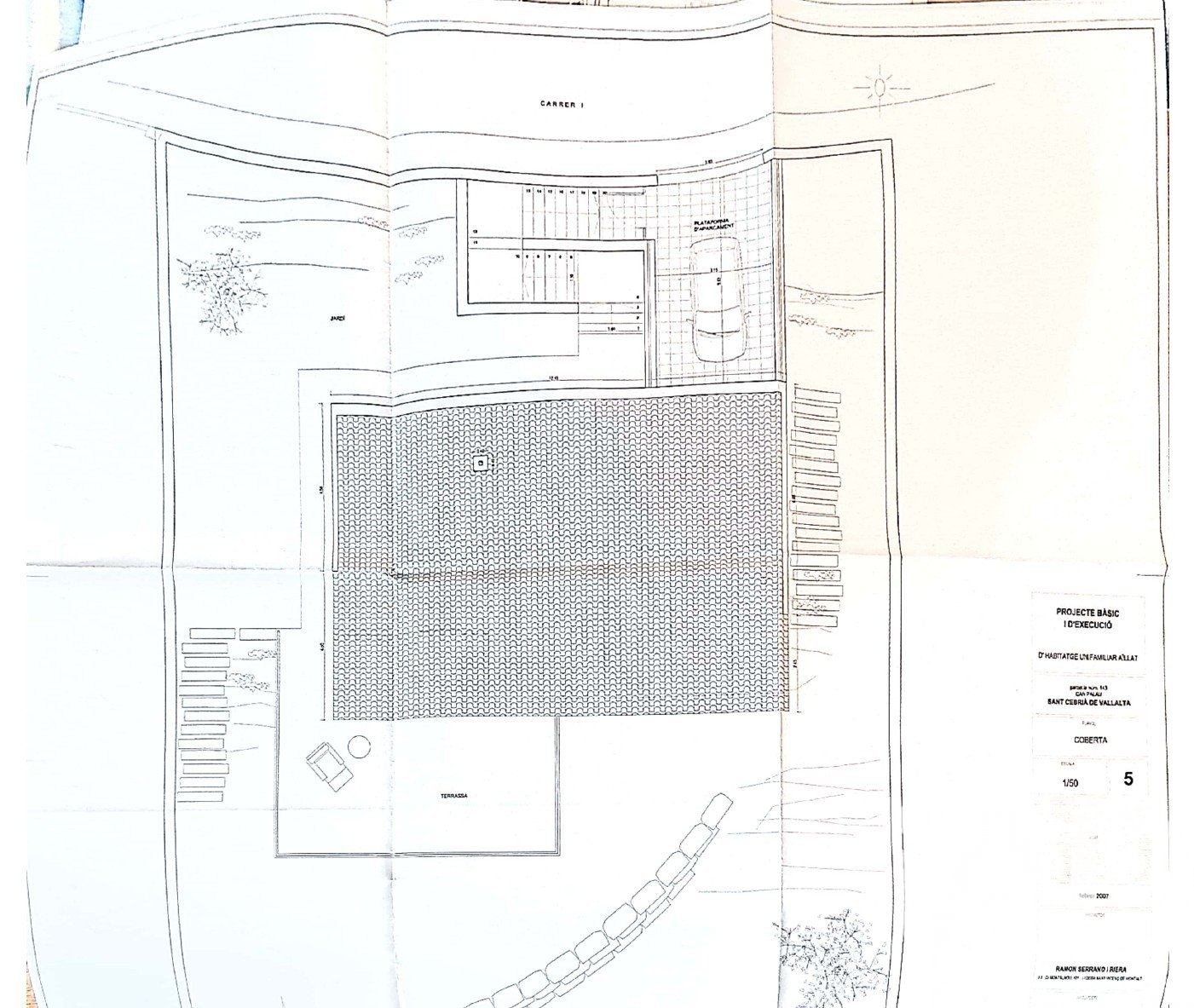 Land plot in Sant Cebria De Vallalta, Barcelona, Spain 668 sq.m. No. 185012