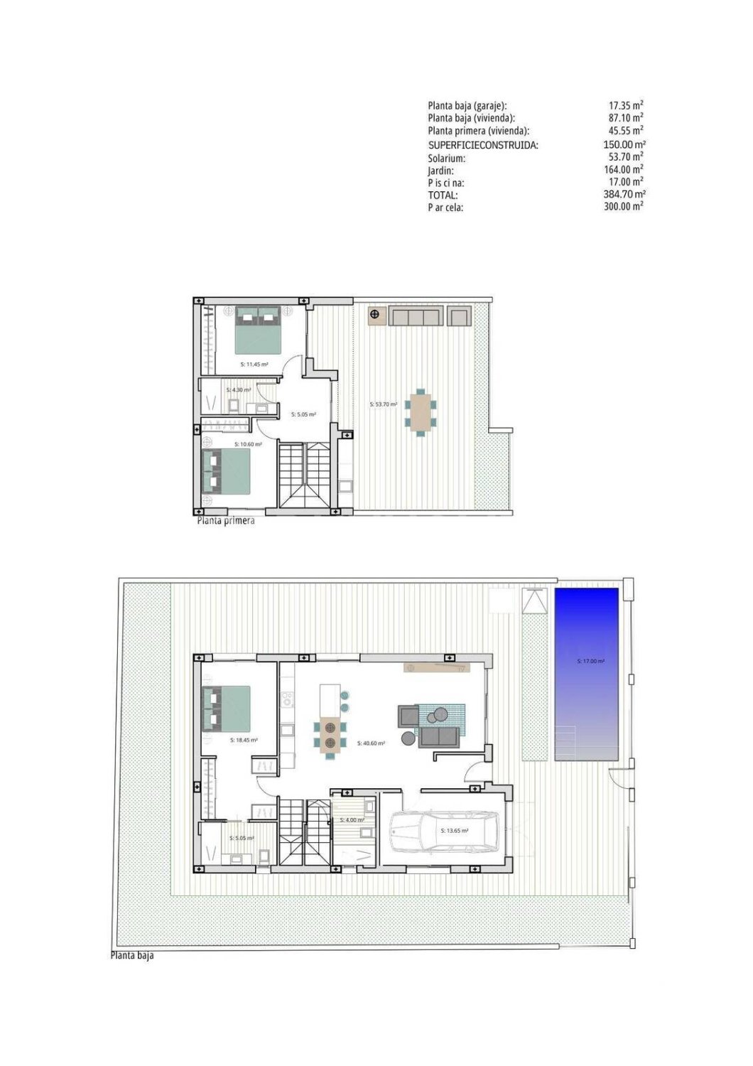 Willa w Los Alcazares, Murcia, Hiszpania 3 sypialnie, 150 mkw. nr 155329