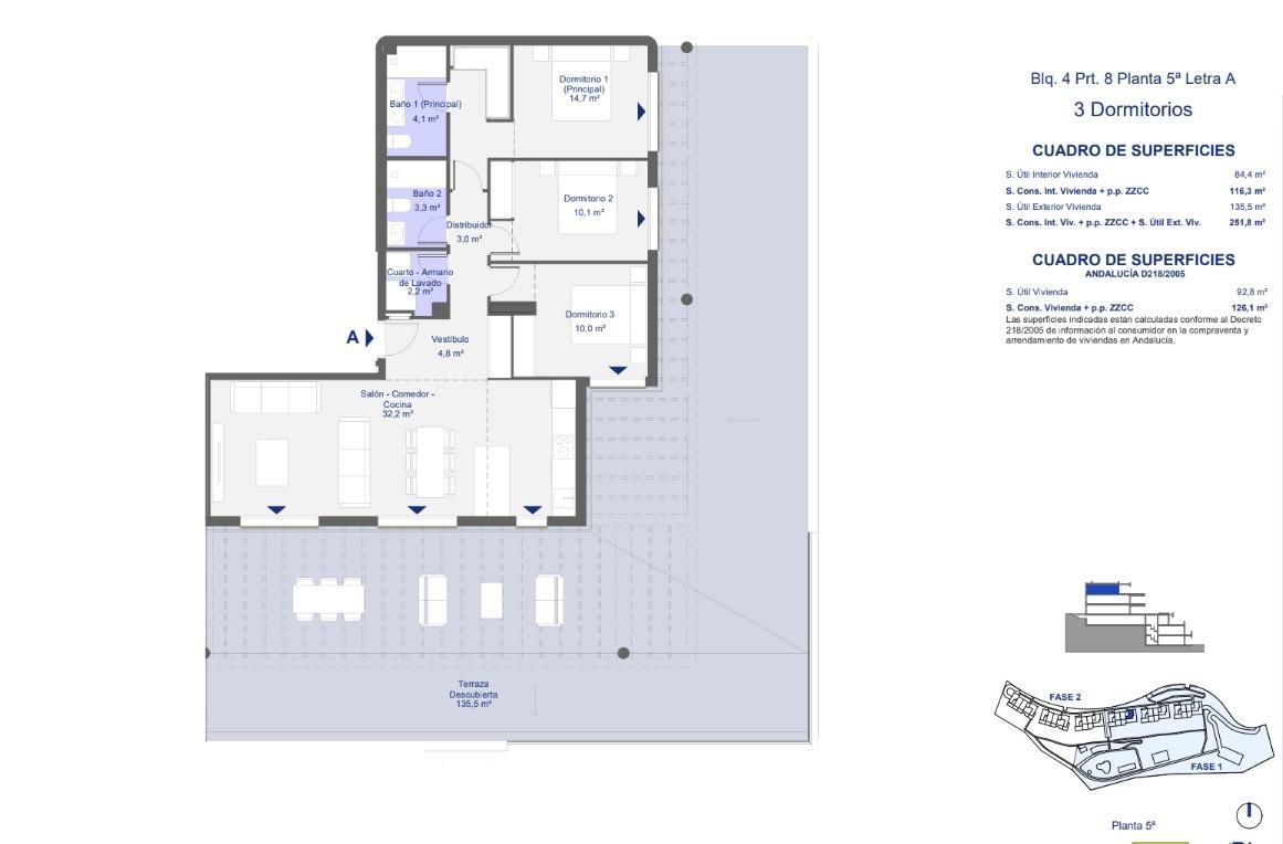 Apartment à San Roque, Cadiz, Espagne 3 chambres, 126 m2 No. 141556