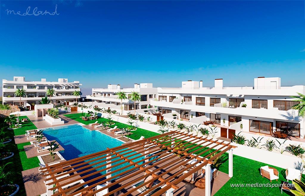 Квартира в Лос-Алькасарес, Мурсия, Испания 3 спальни, 80м2 №139076