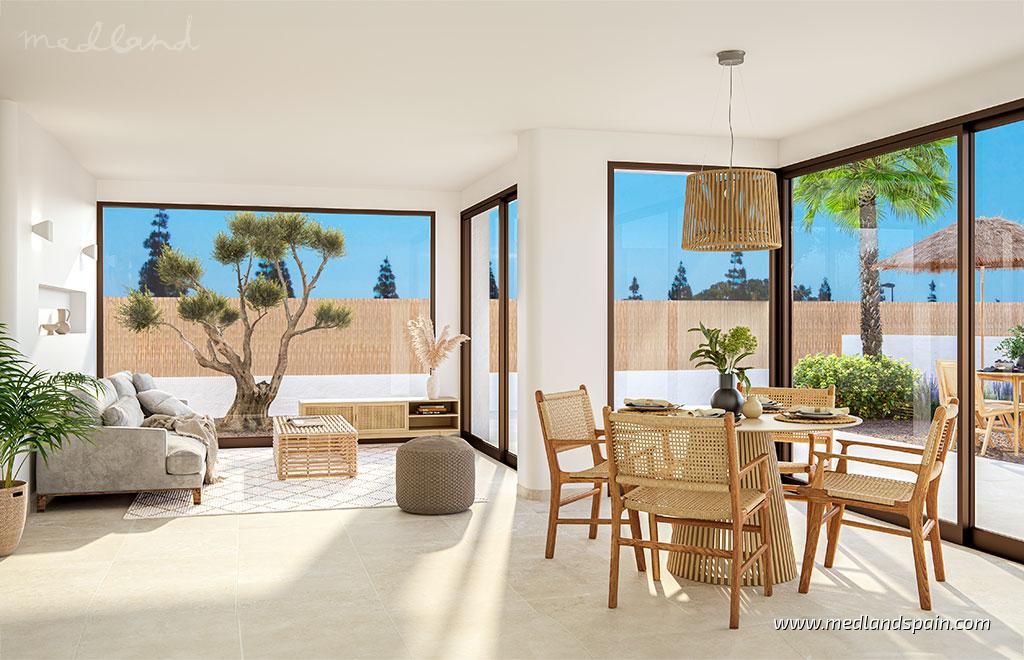 Huoneisto Los Alcazares, Murcia, Espanja 2 makuuhuonetta, 65 m2 No. 139078