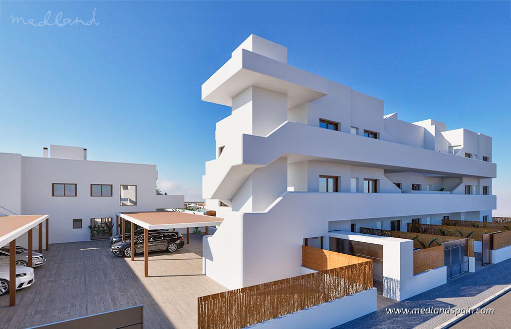 Huoneisto Los Alcazares, Murcia, Espanja 2 makuuhuonetta, 65 m2 No. 139078