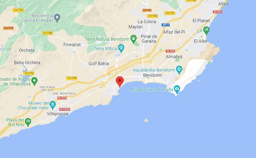 Apartment in Benidorm, Alicante, Spain 2 bedrooms, 138 sq.m. No. 165216