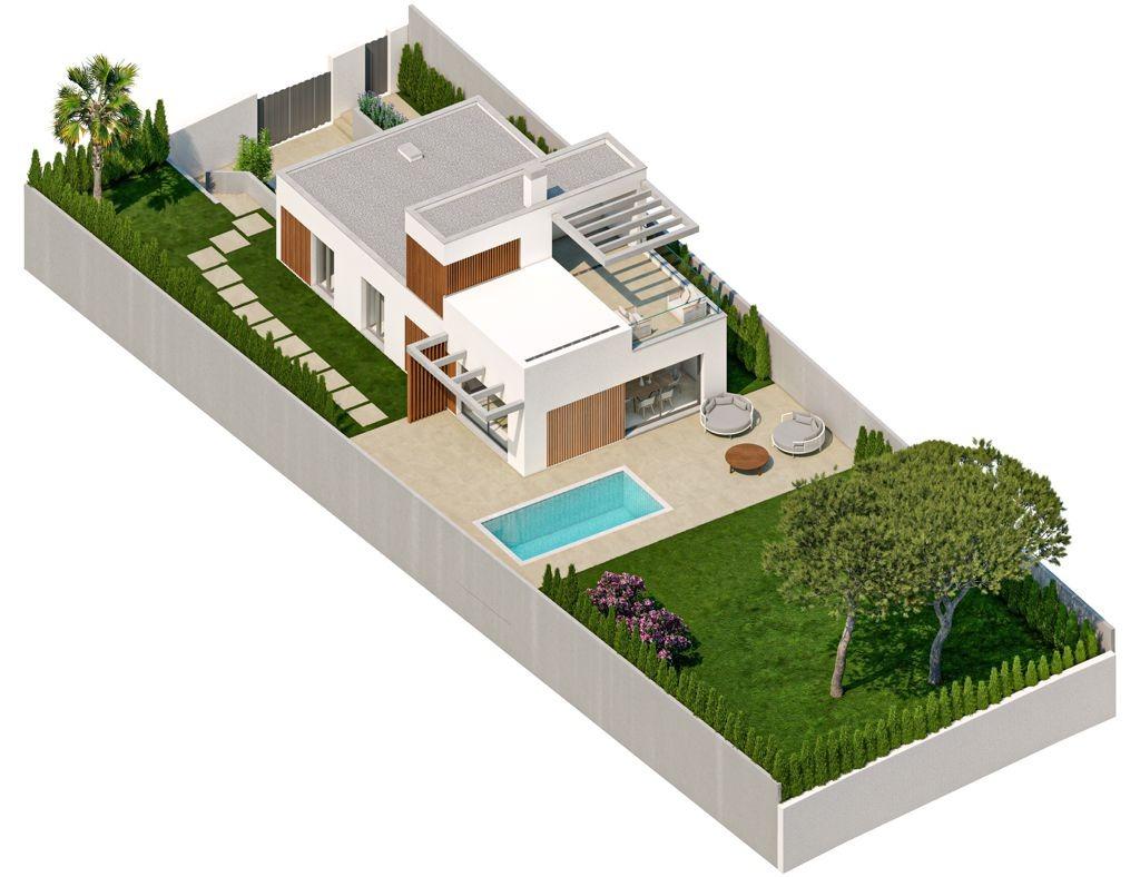 Huvila Finestrat, Alicante, Espanja 3 makuuhuonetta, 230 m2 No. 165221