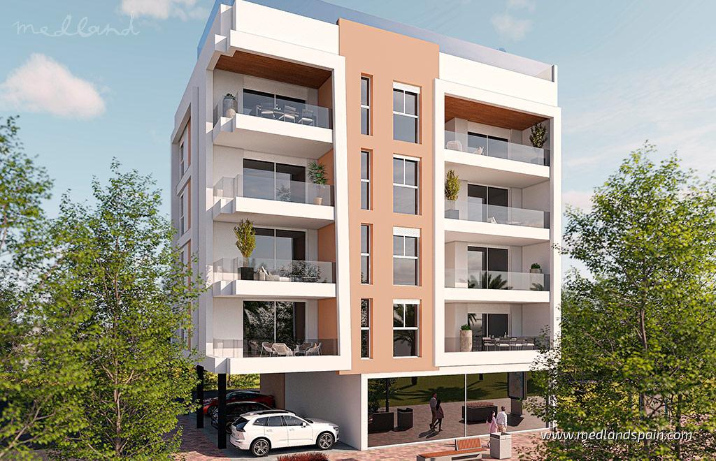 Huoneisto Lo Pagan, Murcia, Espanja 1 makuuhuone, 61 m2 No. 155246