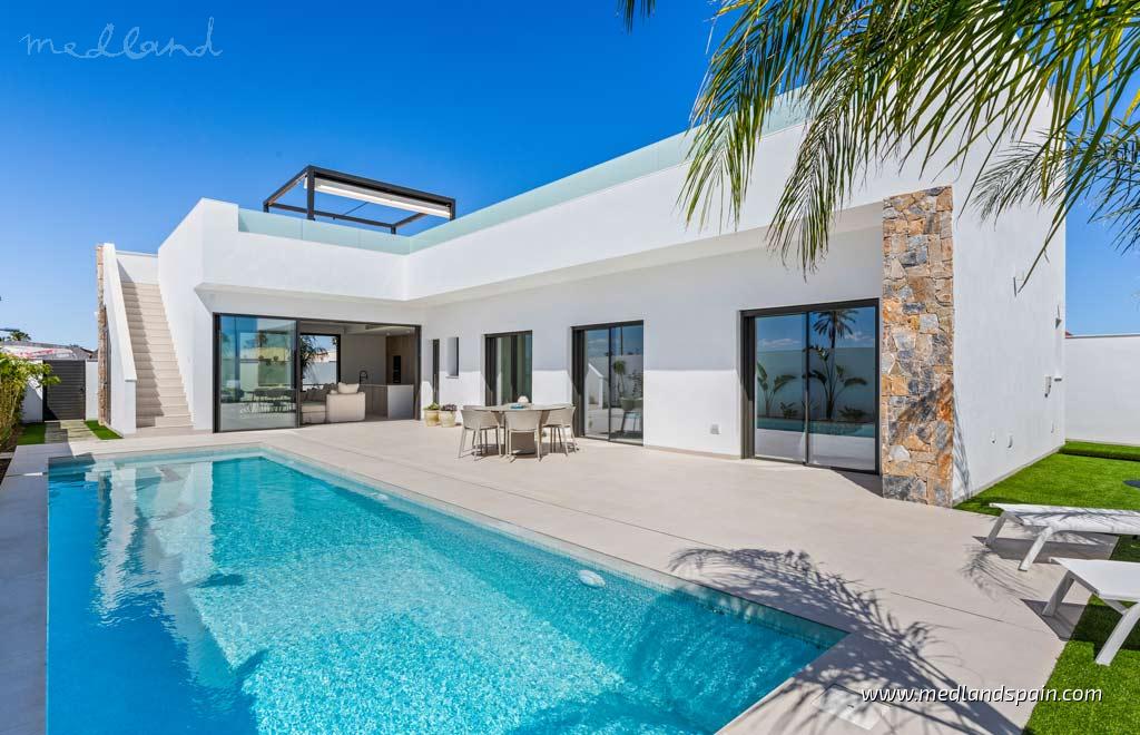 Villa Los Alcazares, Murcia, Spānijā 3 istabas, 140 m2 Nr. 173433