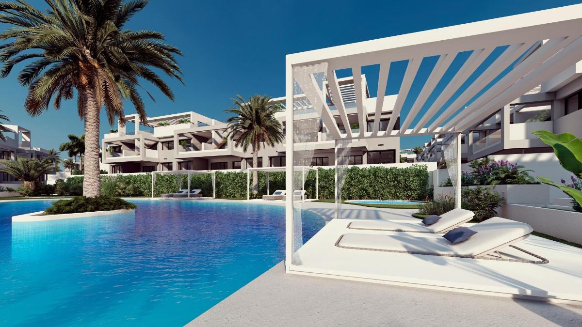 Bungalow in Torrevieja, Alicante, Spain 2 bedrooms, 131 sq.m. No. 95980