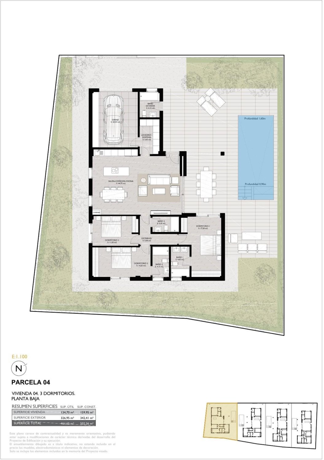 Villa à Lo Pagan, Murcia, Espagne 3 chambres, 159 m2 No. 141571