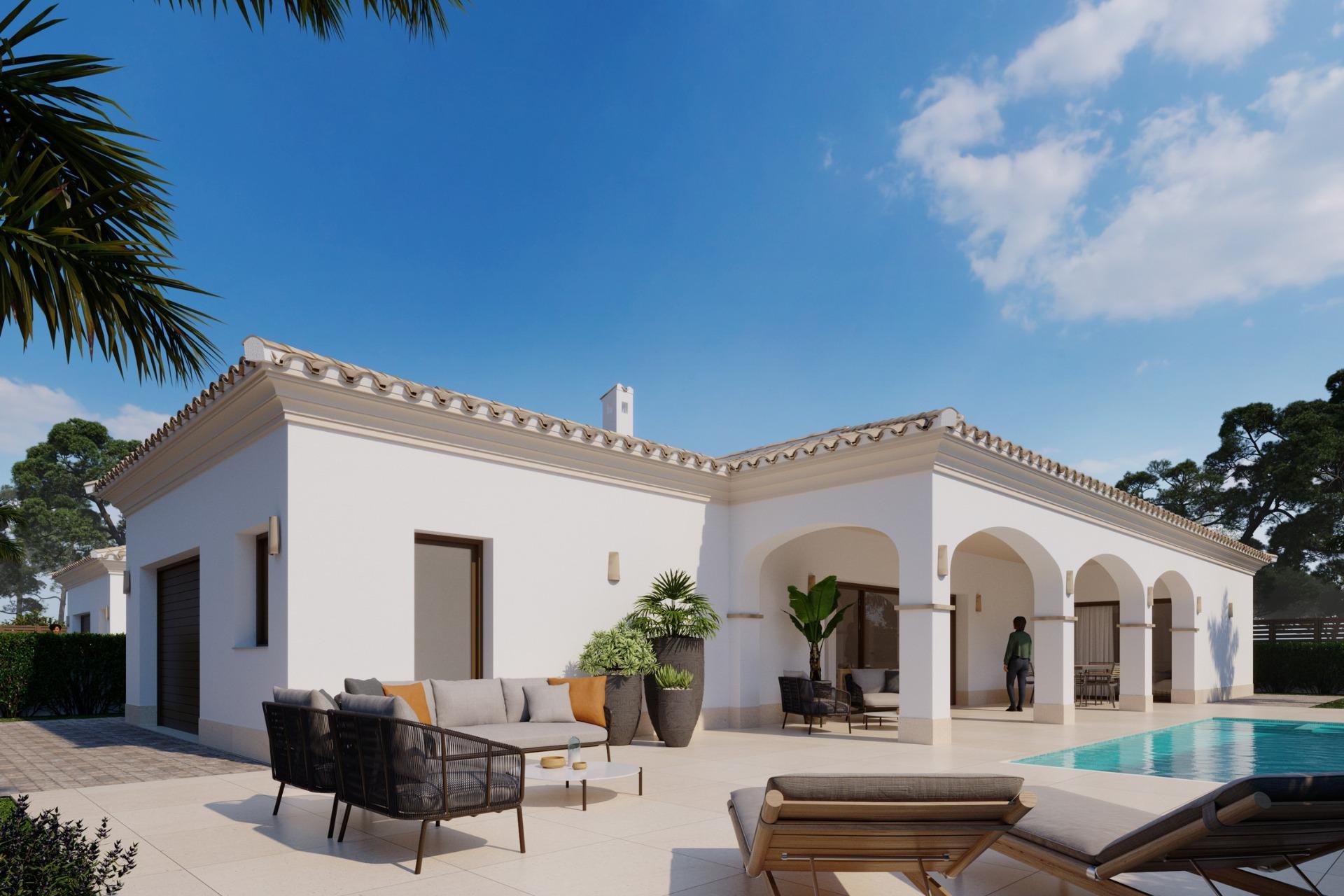 Villa à Lo Pagan, Murcia, Espagne 3 chambres, 159 m2 No. 141571