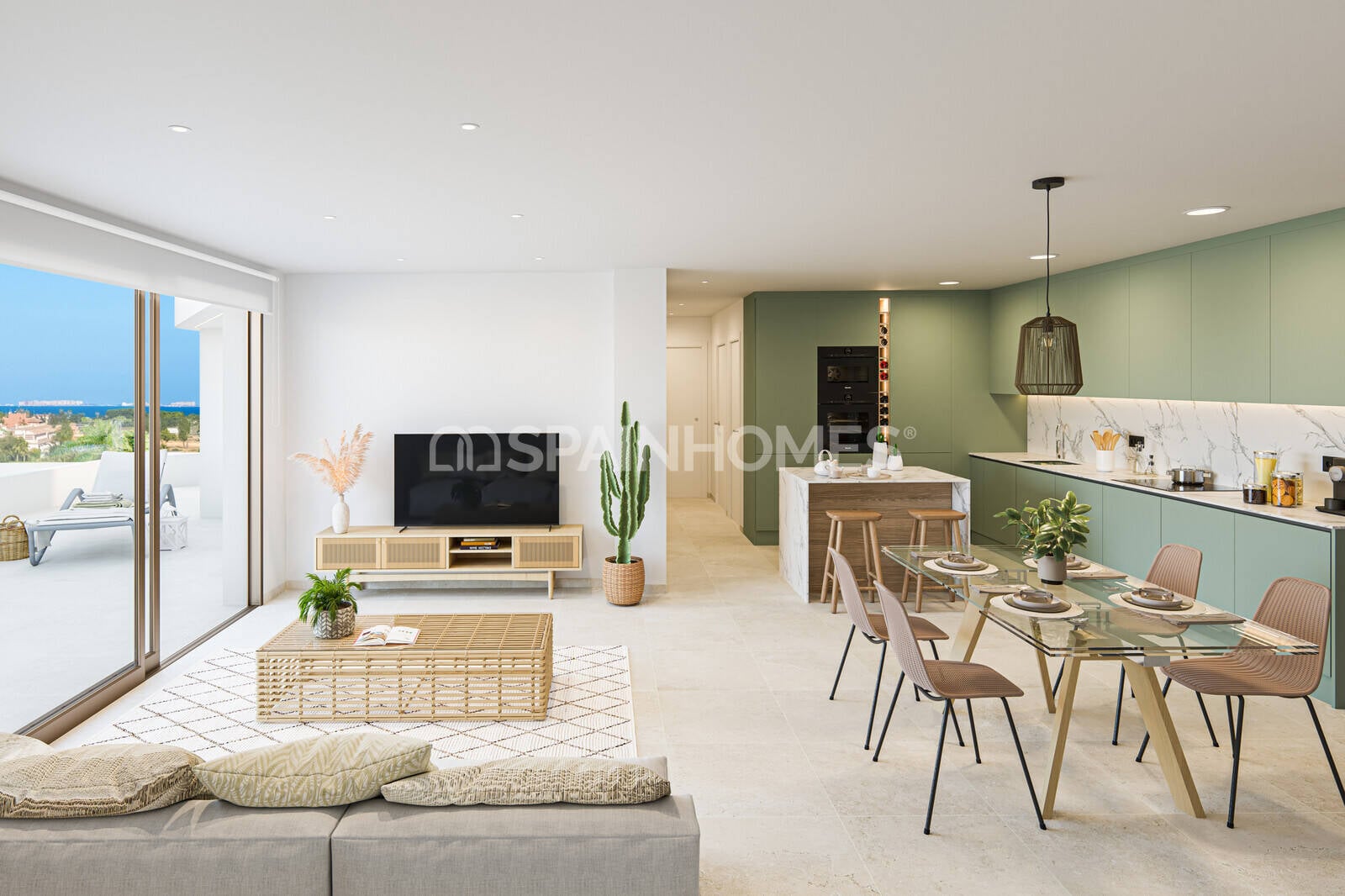 Penthouse w Los Alcazares, Murcia, Hiszpania 3 sypialnie, 92 mkw. nr 164905