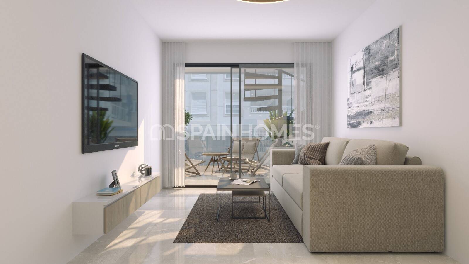 Huoneisto Torrevieja, Alicante, Espanja 1 makuuhuone, 60 m2 No. 154376