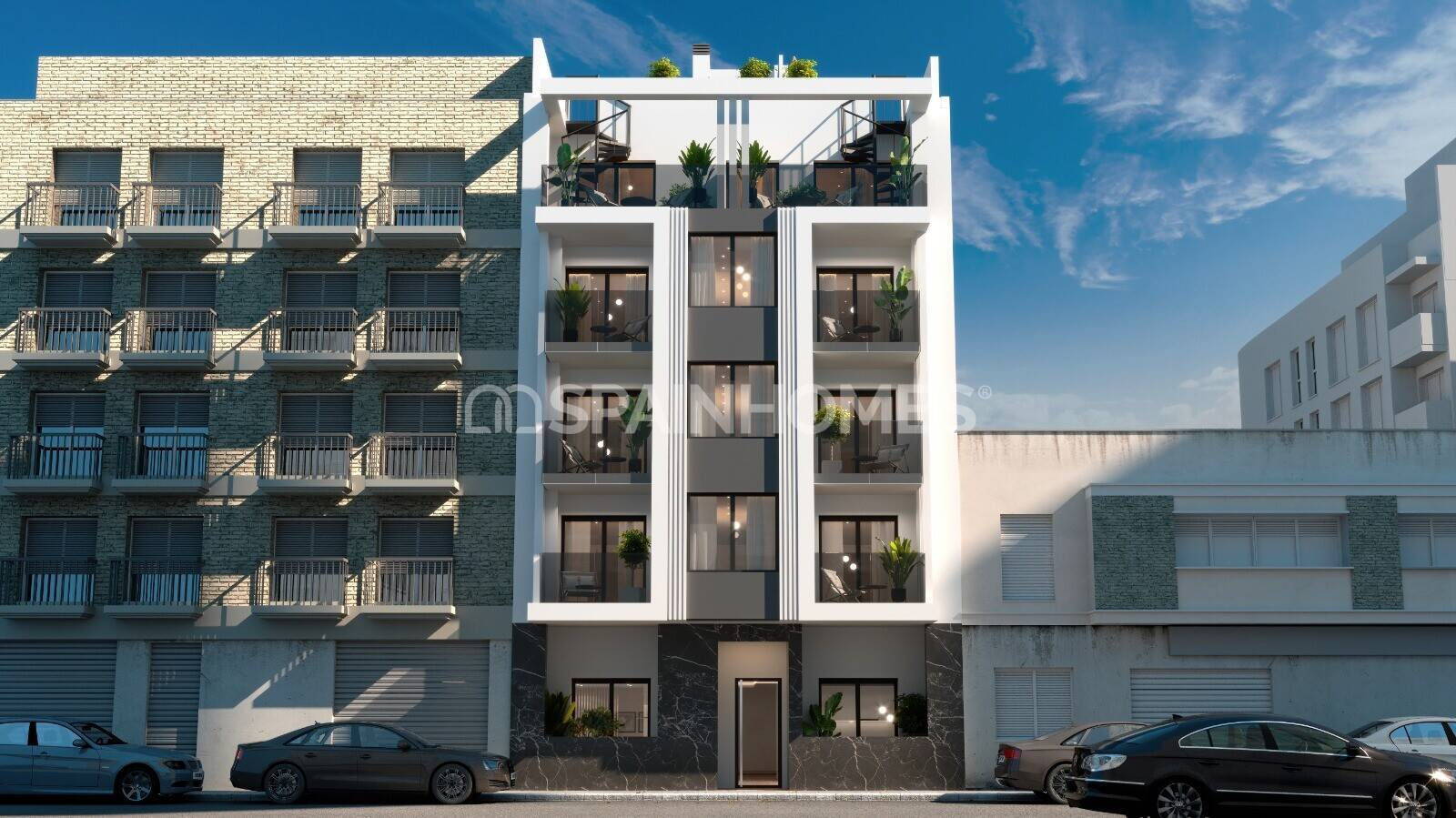 Huoneisto Torrevieja, Alicante, Espanja 1 makuuhuone, 60 m2 No. 154376