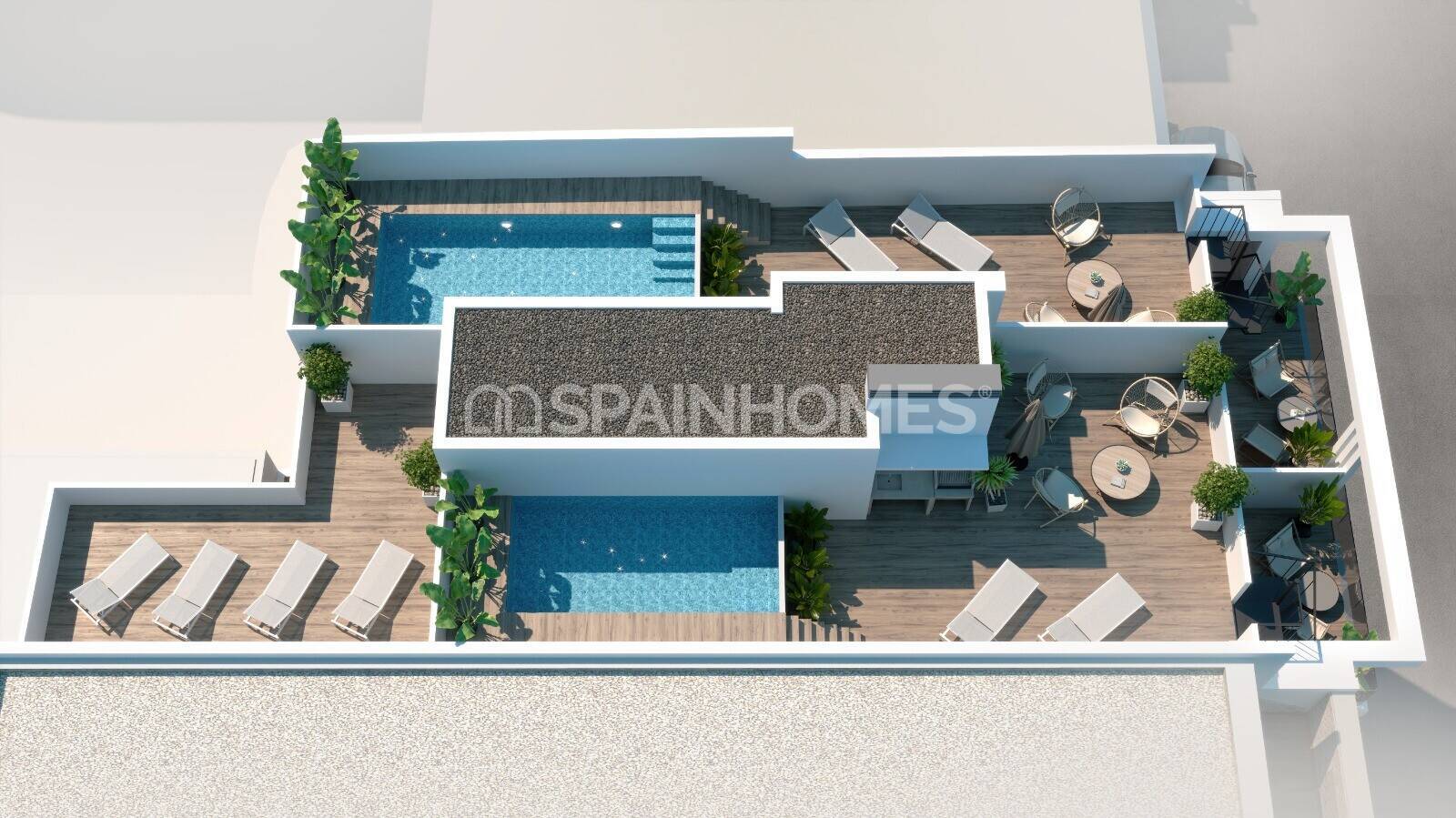 Apartament w Torrevieja, Alicante, Hiszpania 2 sypialnie, 92 mkw. nr 154377