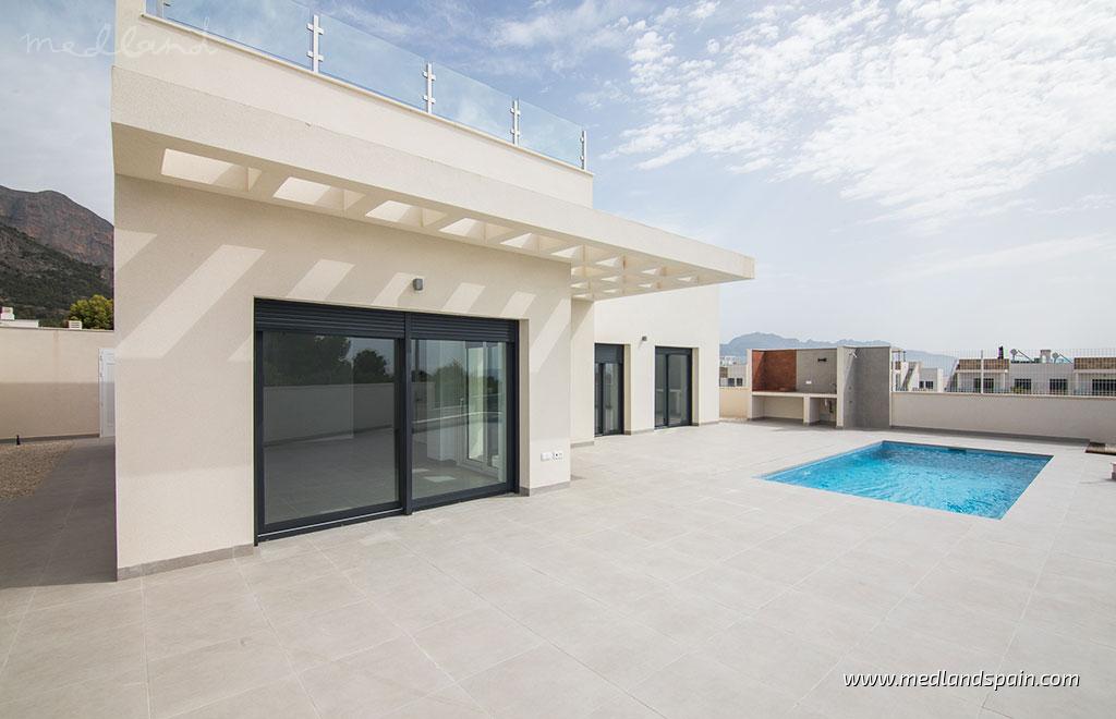 Villa a La Nucia, Alicante, Spagna 3 camere da letto, 106 mq. N° 154382